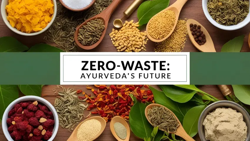 Why Ayurveda Brands Must Shift to Zero Waste Manufacturing